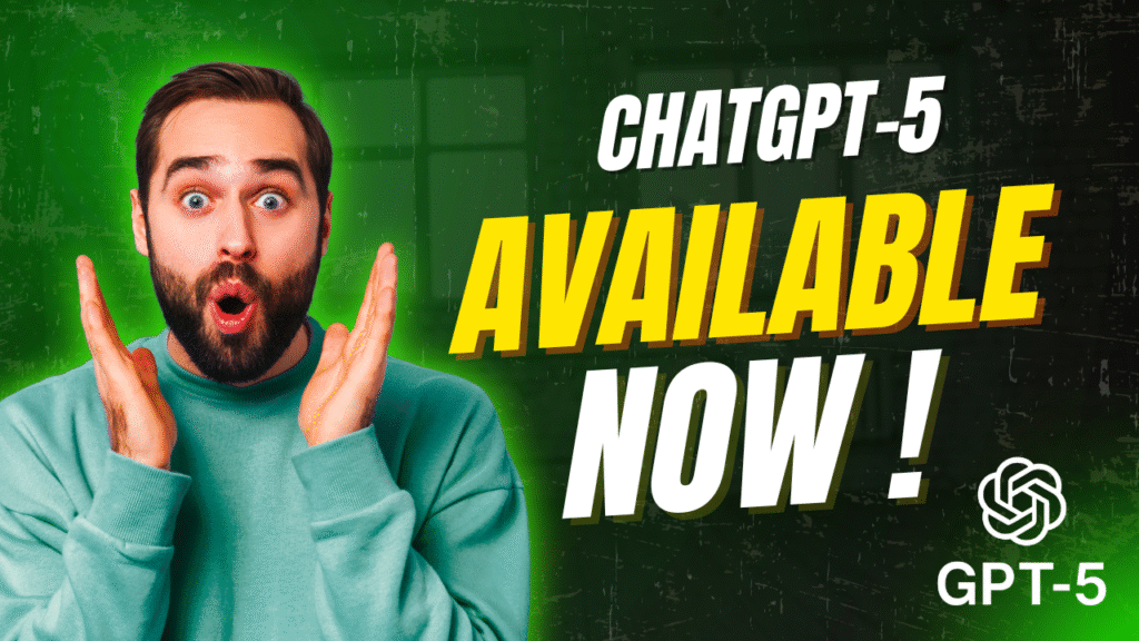 chatgpt 5 avalible now