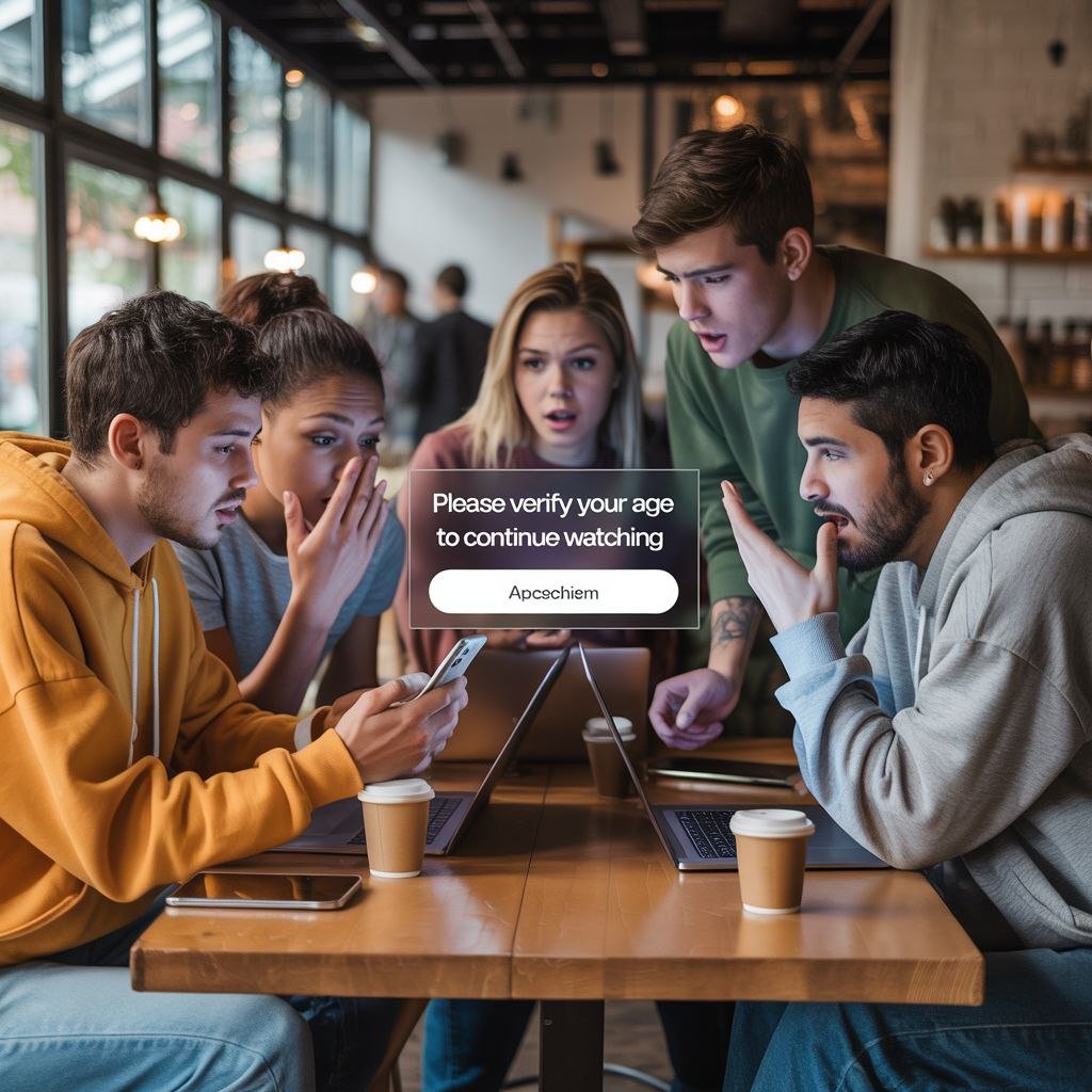 AI Age Verification sending youtube want age verification