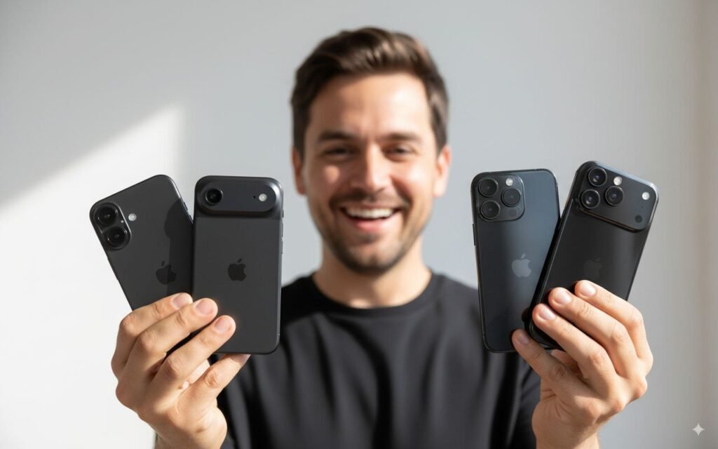 i man has iphone 17 